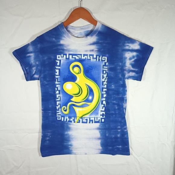 Urban Outfitters Other - Urban Outfitters T-Shirt Adult Small Tie Dye Artist Kenny Scharf Print - Blue
